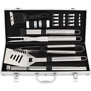 Romanticist 23-Piece Stainless Steel Barbecue Grill Set